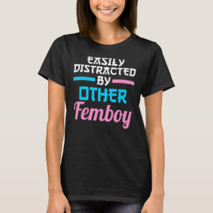 lätt distraherad av andra kineser t shirt