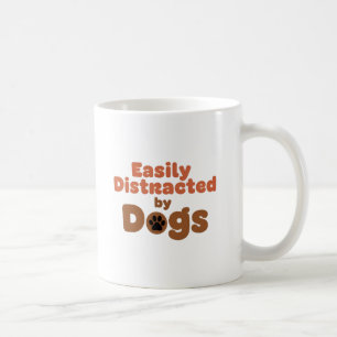 Lätt Distraherad av Hund Mugg