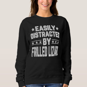 Lätt Distraherad Av Kamelflaködla   Reptiler T Shirt