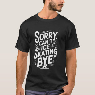 Lätt Distraherad Av Konståkning Och Katter Rolig I T Shirt