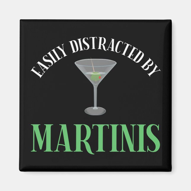 Lätt Distraherad Av Martinis Magnet (Framsidan)