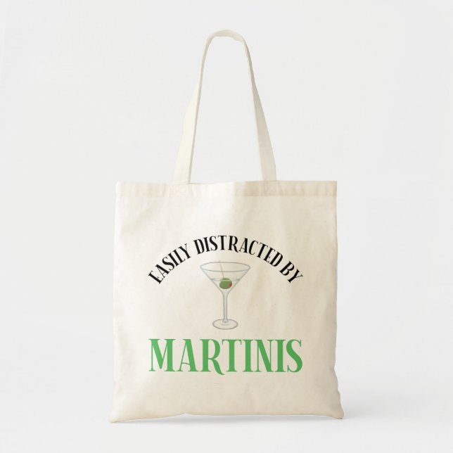 Lätt Distraherad Av Martinis Tygkasse (Framsidan)