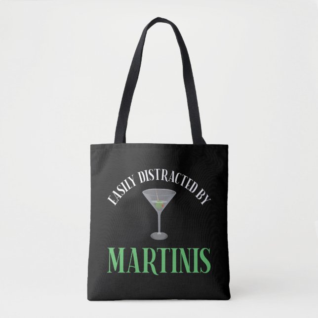 Lätt Distraherad Av Martinis Tygkasse (Framsida)