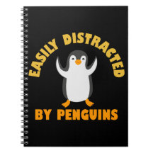 Lätt Distraherad Av Pingviner