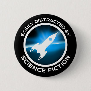 Lätt Distraherad Av Science Fiction Knapp