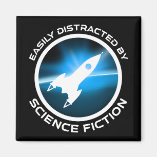 Lätt Distraherad Av Science Fiction Magnet