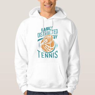 Lätt Distraherad Av Tennis Hoodie