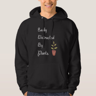 Lätt Distraherad Av Växter Bonde Gård Kärlek Och Hoodie