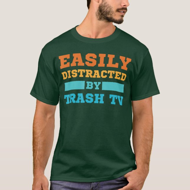 Lätt Distraherad AvrashV Rolig RealityV Älskare fr T Shirt (Framsida)