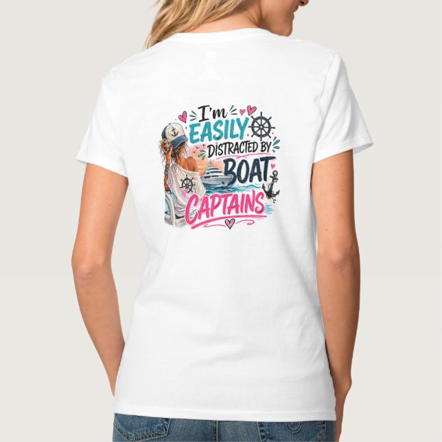Lätt Distraherad Färg T Shirt (Baksida)