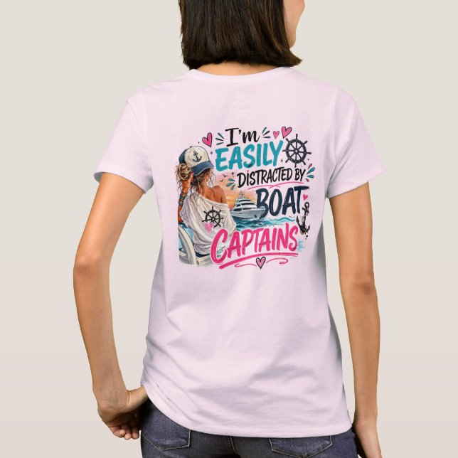 Lätt Distraherad Färg T Shirt (Baksida)
