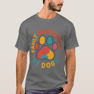 Lätt Distraherad rolig T Shirt