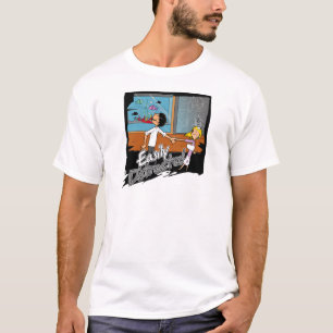 Lätt distraherad T-tröja - logotypen beklär T-shirt