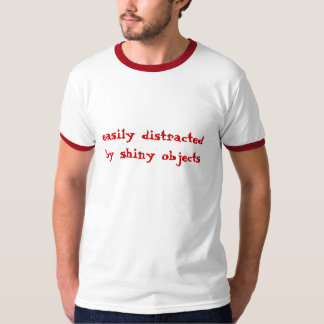 lätt distraherat, av skina anmärker tee shirt