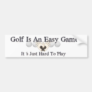 Lätt Golf Bildekal