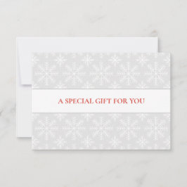 LÄTT GRÅTT WHITE SNÖFLINGOR CHRISTMAS SPECIELL