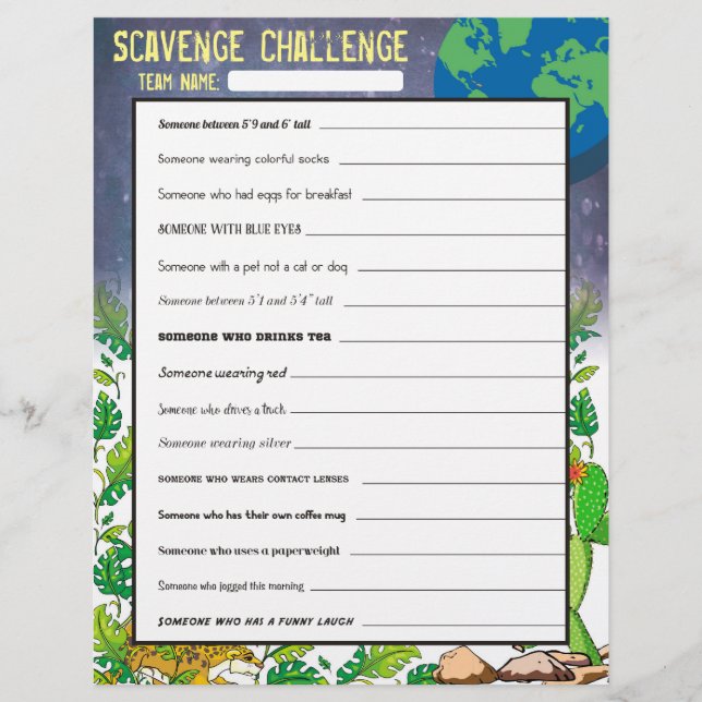 Lätt isbrytande spel för kontorssökjakt (Framsida)