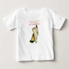 Latt kattälskare rolig söt katt t shirt