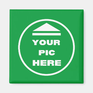 LÄTT! Kvadratisk magnet - 2 tum - Anpassningsbar