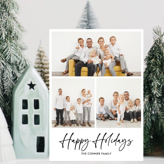 Lätt nog handstilsjulhälsningar inbjudningar (Skapare uppladdad)