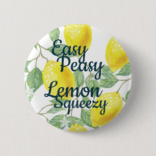 Lätt Peasy citron Squeezy Knapp