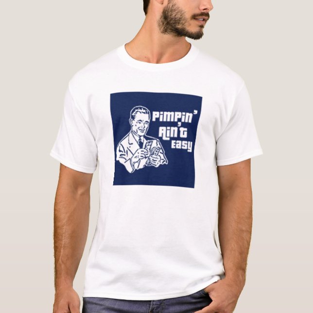 lätt pimpinaände t shirt (Framsida)