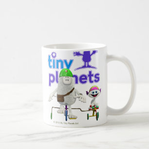 Lätt ryttare för mycket lilla planet kaffemugg
