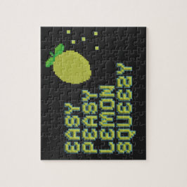 Lätt Sås Citron Squeeze Pixel Art Pussel