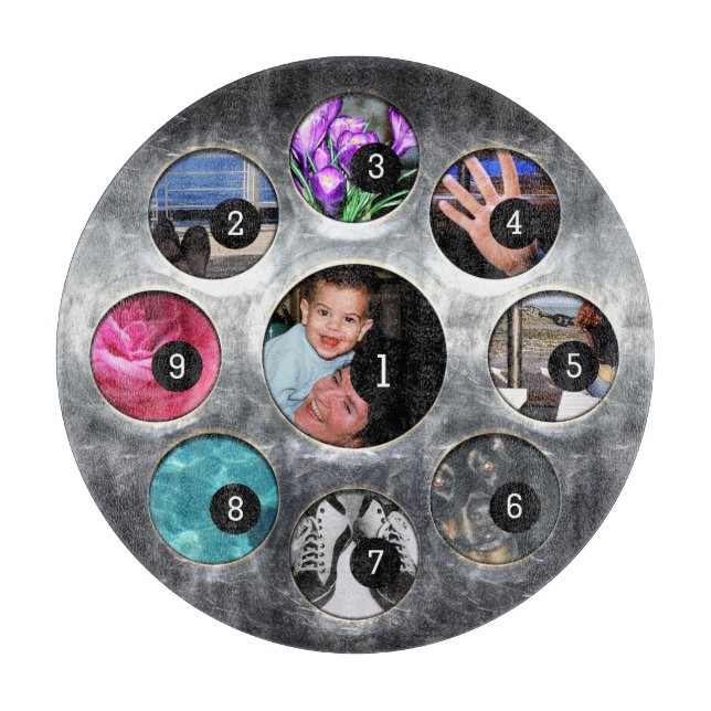 Lätt skapa ditt eget med 9 foto har roligt! (Framsidan)