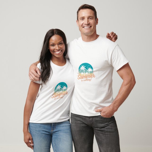Lätt sommar t-shirt cool casual (Unisex)