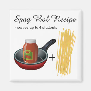 Lätt Spag Bol recept Magnet