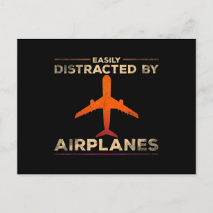lätt spridd av flygplan Älskare Vykort