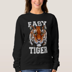 Lätt Tiger Räddlös Bengalisk Tiger Ansikte Grafik T Shirt