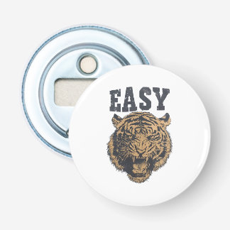 LÄTT Tiger Rolig Vintage Distressed Typografi Flasköppnare