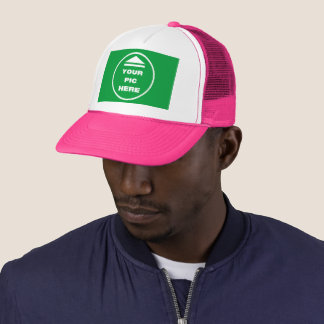 LÄTT! Truckerkeps - Rosa - Anpassa