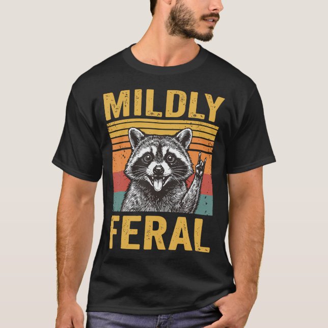 Lätt vild t shirt (Framsida)