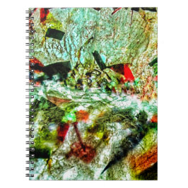Lätt vit abstrakt Spiral-fotopatbok,Chipper Anteckningsbok