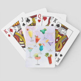 Lätta drinkar i party roligt firar casinokort