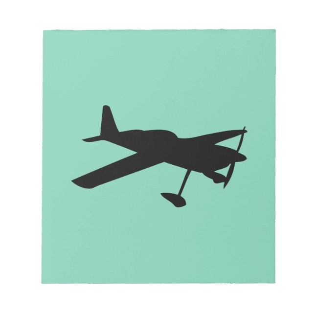 lätta flygplan flygplan anteckningsblock (Framsida)