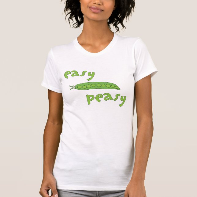Lätta Peasy Tee Shirt (Framsida)