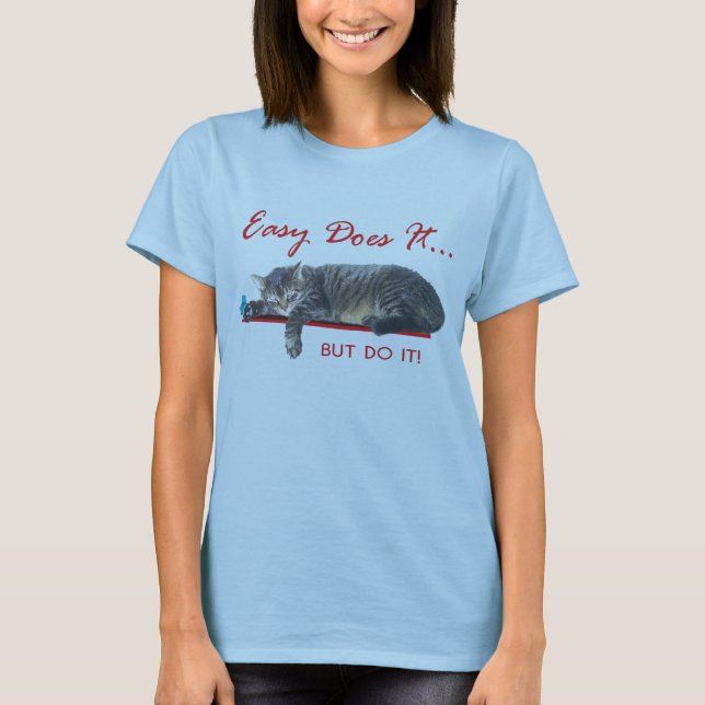 Lätta Pepe något att säga gör det!!! T-shirt (Framsida)