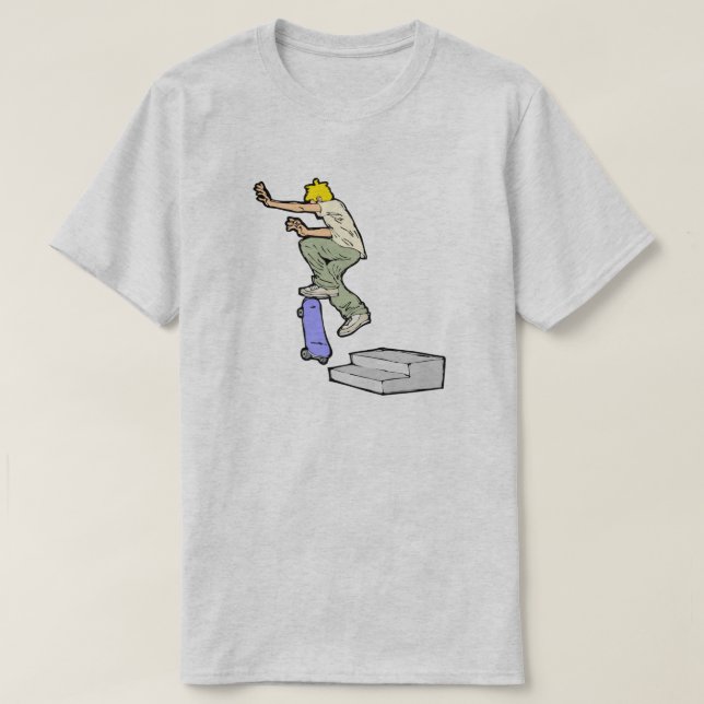 Lätta Skateboard-trick Skateboard-skul Skateboard- Tröja (Design framsida)
