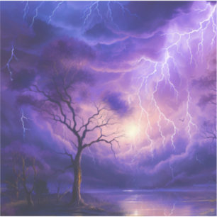 Lättande storm klistermärken