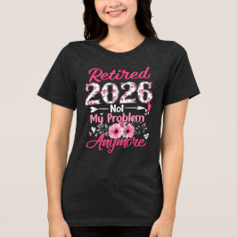 Lättare 2026 Blommigt Pension kvinnogåvor T Shirt