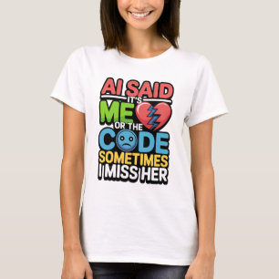 Lättare AI-kodningsoffert - Programmer Humor T Shirt