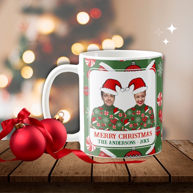 Lättare Anpassningsbar Foto God jul Kaffemugg (Skapare uppladdad)