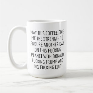 Lättare anti Trump Politisk medarbetare Gift, libe Kaffemugg