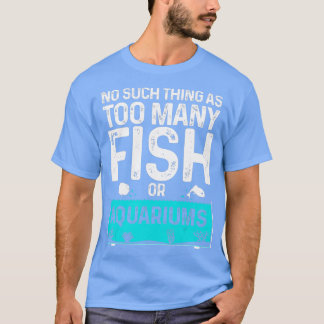 Lättare Aquarium Design För manar Kvinnor Fisket A T Shirt