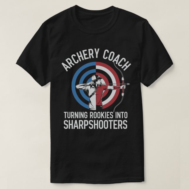 Lättare arkitektur Coach Rookies in sharpshooters T Shirt (Design framsida)