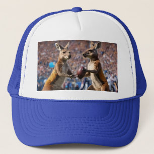 Lättare Australian Kangaroos Spelande Football Keps